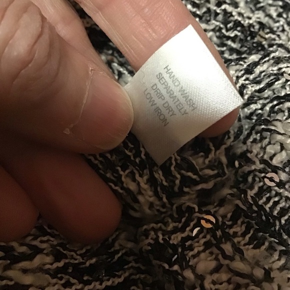 Charming Charlie oversized sequined sweater - Picture 4 of 11